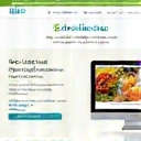 Icona di un computer portatile con un grafico nutrizionale